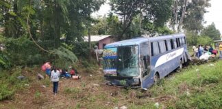 Colisión múltiple en la CA-13 deja al menos seis heridos en El Porvenir