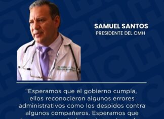 CMH advierte “prueba de fuego” para acuerdos con Salud y exige cumplimiento sin injerencia política