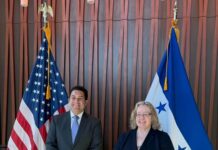 Juan Diego Zelaya destaca relación con EE. UU. tras reunión con Colleen A. Hoey