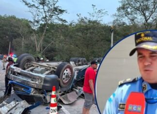 Dirección Nacional de Vialidad y Transporte señala a rastra como causa de fatal accidente en Quimistán