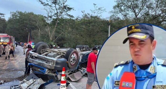 Dirección Nacional de Vialidad y Transporte señala a rastra como causa de fatal accidente en Quimistán