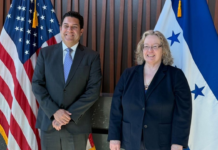 Alcalde Juan Diego se reúne con Encargada de Negocios de Estados Unidos y acuerdan cooperación en prevención de desastres naturales