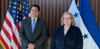 Alcalde Juan Diego se reúne con Encargada de Negocios de Estados Unidos y acuerdan cooperación en prevención de desastres naturales
