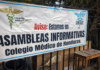 Médicos suspenden atenciones y mantienen asambleas informativas a nivel nacional