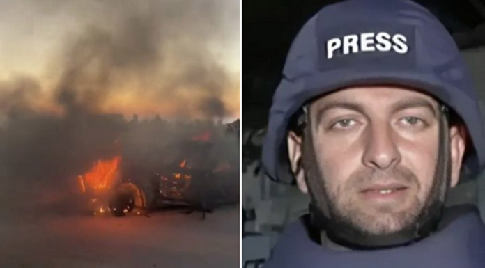 Israel mata a un periodista de Al Jazeera al bombardear su coche en la ciudad de Gaza