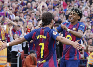 4-1. El Barcelona se lleva el derbi y casi sentencia LaLiga