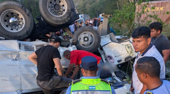 Aumenta a nueve el número de fallecidos por accidente vial en Santa Bárbara