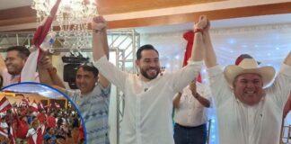 Alcaldes y dirigentes de Libre abandonan el partido y se suman al Partido Liberal en Santa Bárbara