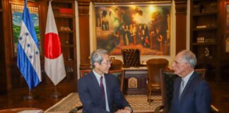 Presidente Asfura y embajador de Japón refuerzan cooperación y lazos de amistad entre ambas naciones