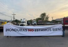 Transportistas reanudan bloqueos en el sur de Honduras y advierten paro nacional