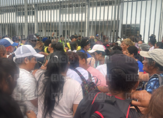 «¡Que nos paguen!”: Micros de barrido exigen a la AMDC salarios atrasados