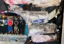Capturan a presuntos miembros de estructura criminal con droga y más de L120 mil ocultos en vehículo en Valle