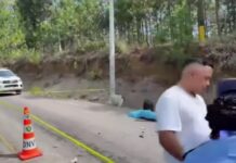 Tragedia en Intibucá: motociclista muere calcinado tras brutal choque en carretera a Marcala