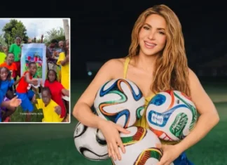 Un grupo de niños de Uganda bailará con Shakira en el entretiempo de la final del Mundial