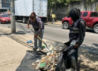 Alcaldía intensifica jornadas de limpieza y pide apoyo ciudadano para mantener limpia la capital