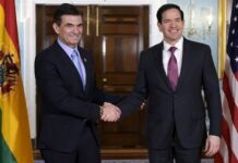 Marco Rubio advierte que EE. UU. no permitirá una desestabilización en Bolivia