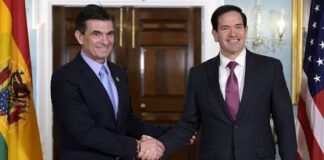 Marco Rubio advierte que EE. UU. no permitirá una desestabilización en Bolivia
