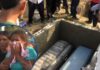 Entre dolor y lágrimas sepultan a víctimas de la masacre que enluta a Rigores