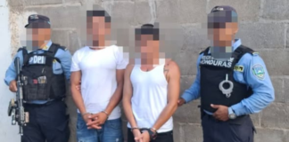 Capturan a dos hombres en Olanchito acusados de abusar de otro ciudadano y amenazarlo para que guardara silencio