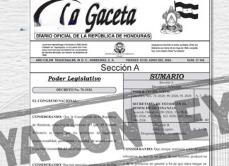Entran en vigencia las nuevas amnistías aprobadas por el Congreso Nacional tras publicación en La Gaceta