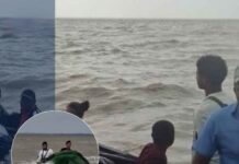 Fuerza Naval rescata a 15 personas tras emergencia de embarcación en Gracias a Dios
