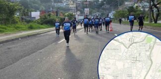 Reabren paso en el Anillo Periférico tras culminar con éxito la Maratón Policial