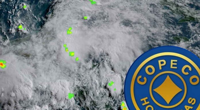 Aunque Cristina se debilita, persisten lluvias y tormentas en varias regiones de Honduras