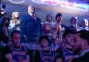 Trump es abucheado por aficionados durante partido de las Finales de la NBA en Nueva York