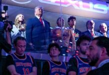 Trump es abucheado por aficionados durante partido de las Finales de la NBA en Nueva York