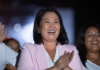 Keiko Fujimori amplía ventaja y se acerca a la presidencia de Perú tras el conteo de casi la totalidad de los votos