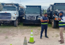 Tras mortal accidente en Villa Nueva, autoridades decomisan volquetas que operaban sin permisos