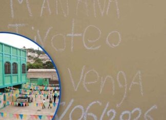 Identifican a estudiante que dejó amenaza escrita en el baño de una escuela de Tegucigalpa