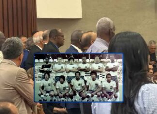 Congreso Nacional rinde homenaje a los héroes de España 82 por su histórica hazaña mundialista