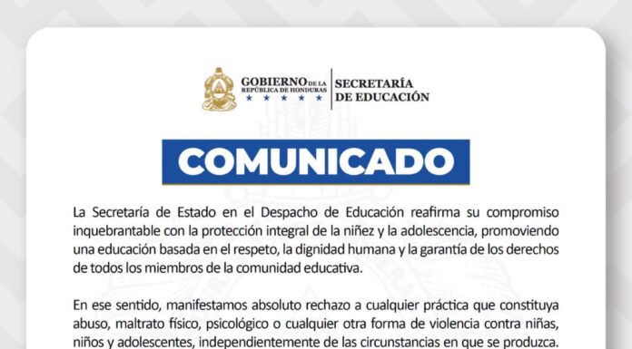 Secretaría de Educación reafirma rechazo a toda forma de violencia contra estudiantes