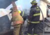 Bomberos sofocan incendio en vivienda; familia logró salir a tiempo y no hubo víctimas