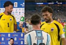 «Tu gente debe estar muy orgullosa de ti»: el emotivo elogio de Messi al portero de Cabo Verde