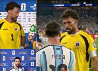 «Tu gente debe estar muy orgullosa de ti»: el emotivo elogio de Messi al portero de Cabo Verde