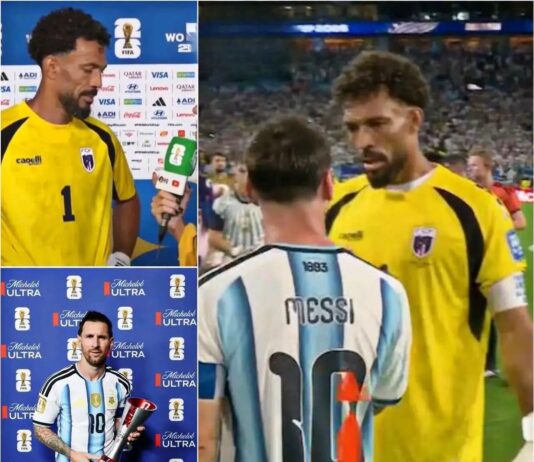 «Tu gente debe estar muy orgullosa de ti»: el emotivo elogio de Messi al portero de Cabo Verde