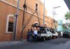 AMDC avanza en el ordenamiento del Centro Histórico con retiro de postes y cableado obsoleto