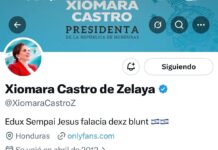 Hackean la cuenta de Xiomara Castro en X; eliminan sus publicaciones y difunden contenido ajeno