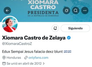 Hackean la cuenta de Xiomara Castro en X; eliminan sus publicaciones y difunden contenido ajeno