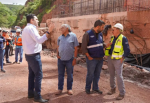 Represa San José alcanza un 46 % de avance y promete garantizar el abastecimiento de agua para la capital