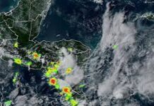 Onda tropical provocará lluvias y fuertes vientos en gran parte de Honduras