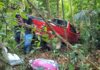 Dos adultas mayores mueren tras caer vehículo a una hondonada en El Progreso, Yoro