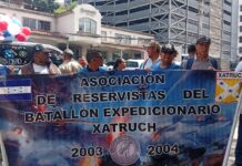 Reservistas de Xatruch vuelven a exigir el pago del bono y reconocimiento como veteranos de guerra