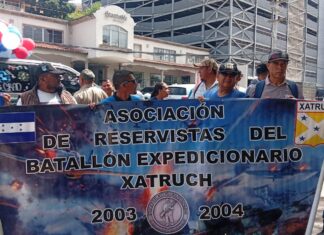 Reservistas de Xatruch vuelven a exigir el pago del bono y reconocimiento como veteranos de guerra