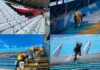 Estadio Nacional se viste de azul y blanco y deja atrás sus antiguos colores