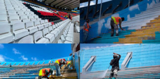 Estadio Nacional se viste de azul y blanco y deja atrás sus antiguos colores