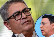 Juan Orlando Hernández comparece en audiencia inicial por caso Pandora II; PGR insiste en prisión preventiva