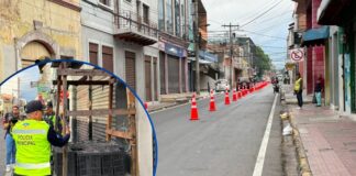 Alcaldía pone orden en la tercera avenida de Comayagüela y busca frenar caos de buseros y vendedores